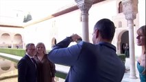 El selfie de Pedro Sánchez y susu mujer con el primer ministro finlandés
