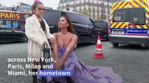 10-year-old fashion influencer Taylen Biggs attends Paris Fashion Week