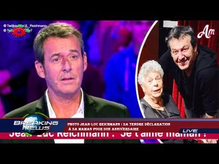 PHOTO Jean-Luc Reichmann : sa tendre déclaration  à sa maman pour son anniversaire