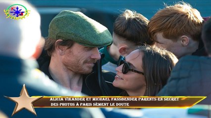 Alicia Vikander et Michael Fassbender parents en secret  Des photos à Paris sèment le doute