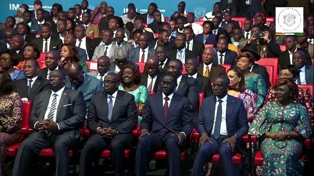 Lever de rideau des Assemblées générales annuelles du Fonds Monétaire International et de la Banque Mondiale, ce jeudi 5 octobre 2023, à Abidjan au Sofitel Hôtel Ivoire