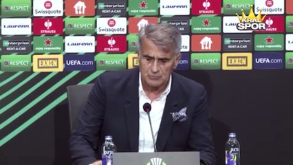 Şenol Güneş: Taraftarlardan özür diliyorum