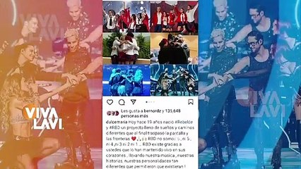 Dulce María comparte palabras dedicadas al aniversario de RBD