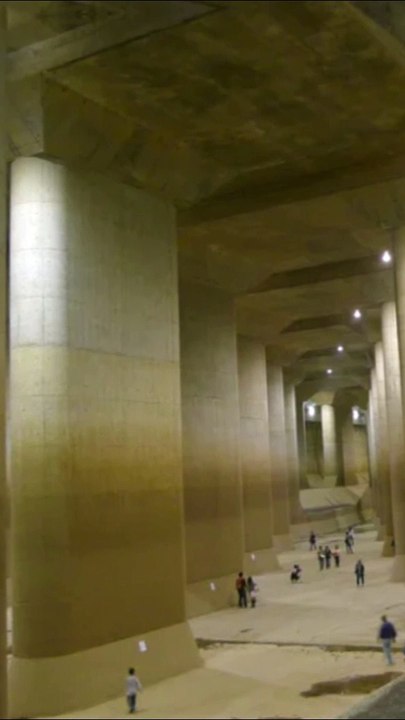 incredible underground flood tunnel