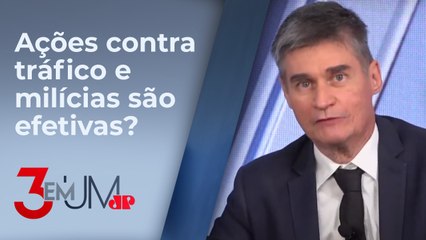 Piperno sobre execução de médicos no RJ: “Brasil falha na questão da inteligência”