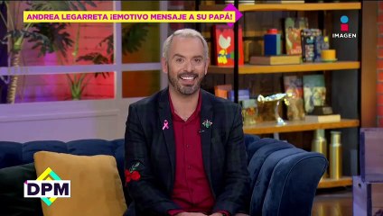 Así celebró Andrea Legarreta el cumpleaños 81 de su papá a 3 meses de la partida de su madre