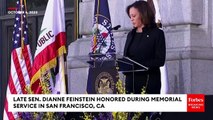 'Our Nation Salutes You': VP Kamala Harris Remembers Late Sen. Dianne Feinstein