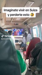 Bus con TV dentro causó sensación en TikTok
