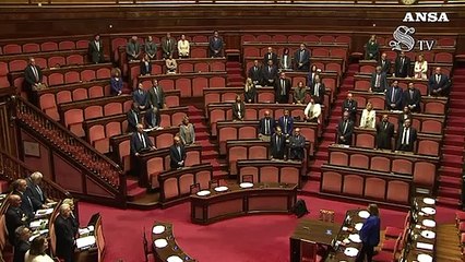Napolitano, osservato un minuto di silenzio in Senato
