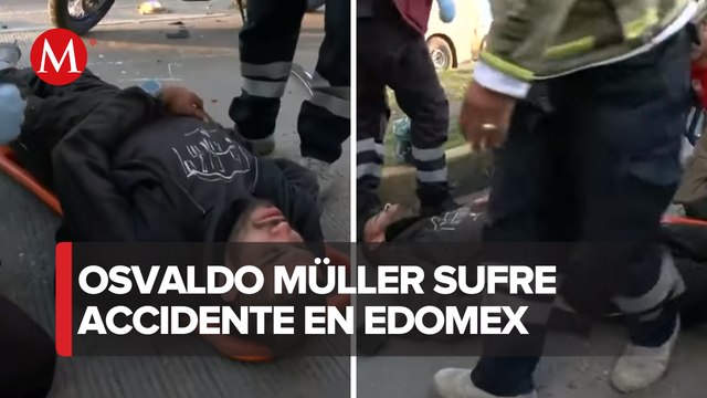 Periodista de Multimedios fue embestido por un automovilista en calles de Edomex