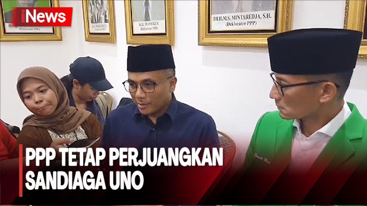 Jelang Pilpres, PPP Tetap Perjuangkan Sandiaga Uno Jadi Cawapres