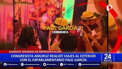 Rosselli Amuruz habría viajado al extranjero con su "pareja" en plena semana de representación