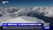 Le Mont Blanc a perdu deux mètres en deux ans