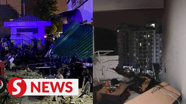 Man suffers 30% burns, 12 motorcycles damaged in blast at KL apartment