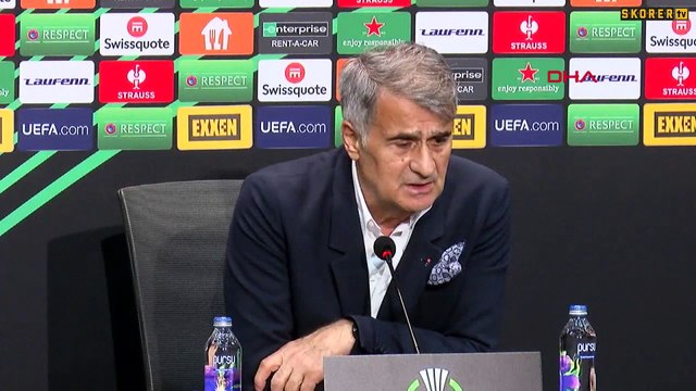 Şenol Güneş: Bazen işler ters gidiyor