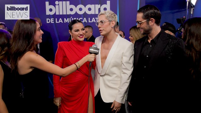 Maite Perroni, Christian Chávez & Christopher von Uckermann of RBD Talk About Their Track Cerquita De Ti, Being on Tour & More | Billboard News