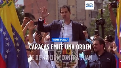 La Fiscalía venezolana emite una orden de arresto contra Juan Guaidó