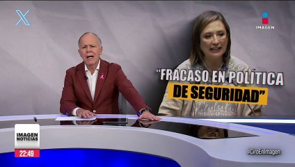 Gobierno de México fracasó en la política de seguridad: Xóchitl Gálvez