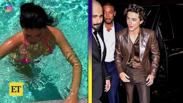 Kylie Jenner and Timothée Chalamet Seemingly Rock Matching Jewelry