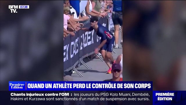 À 500 mètres, je ne tenais plus debout : cet athlète anglais a perdu le contrôle de son corps lors d'une épreuve de triathlon à Amsterdam
