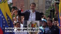 Elfogatóparancsot adott ki Juan Guaido ellen Caracas