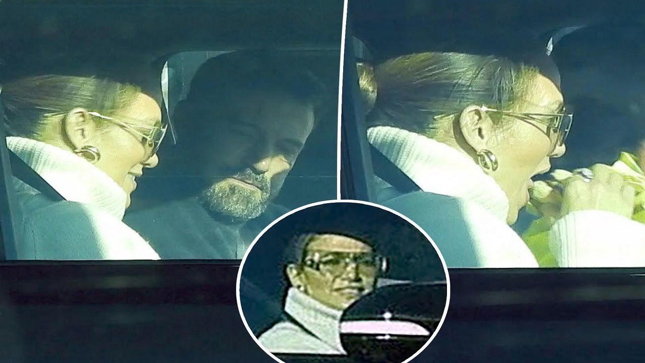 Jennifer Lopez chows down on McDonald’s during morning drive-thru run with Ben Affleck