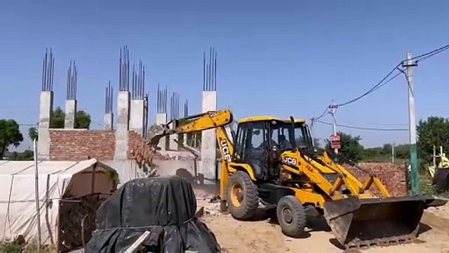 जेडीए की कार्रवाई, 3 अवैध निर्माणाधीन भवनों को किया सील