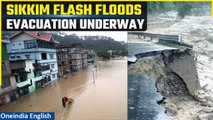 Sikkim Flash Floods Latest: Evacuation Efforts Underway| Oneindia News
