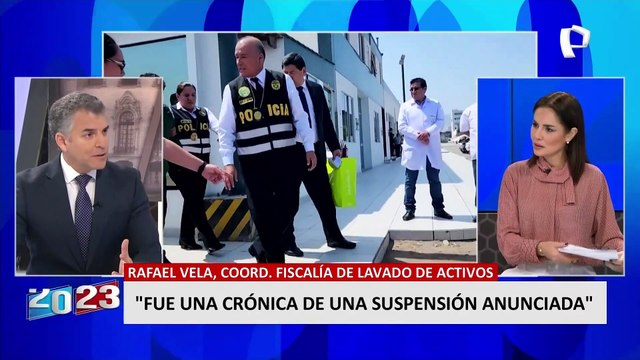 Rafael Vela tras ser suspendido: Voy a apelar y agotar todos los mecanismos legales