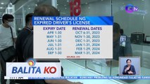 Mga lisensiyang nag-expire simula noong April, puwede nang i-renew | BK