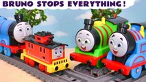 Thomas and Friends Bruno Stops Everything in this All Engines Go Toy Train Story