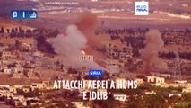 Siria, missili nelle aree controllate dall’opposizione nelle province di Idlib e Aleppo