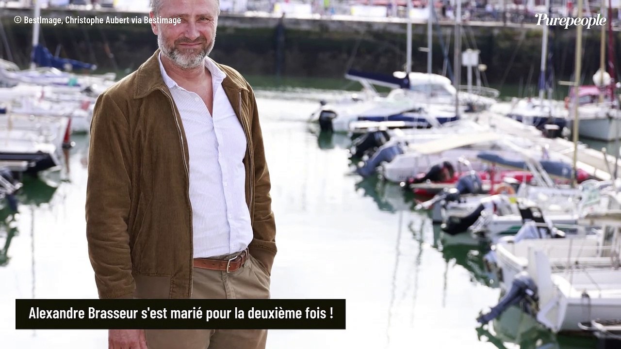 PHOTO Alexandre Brasseur remarié : sa belle Isabelle sublime dans une robe dos nu, l'acteur chic et décontracté