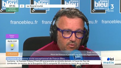 Yves Nicolin, maire de Roanne : l'interview politique