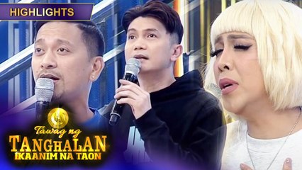 Download Video: Vice, Vhong, and Jhong are singing acapella on the TNT stage | It’s Showtime Tawag Ng Tanghalan