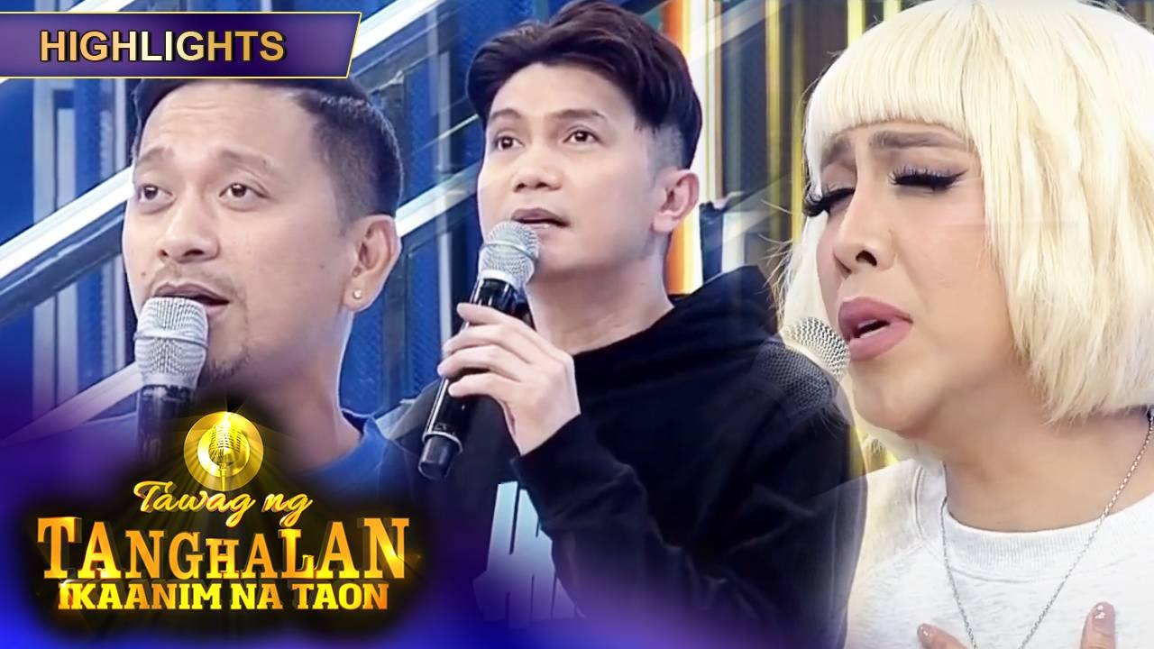 Vice, Vhong, and Jhong are singing acapella on the TNT stage | It’s Showtime Tawag Ng Tanghalan