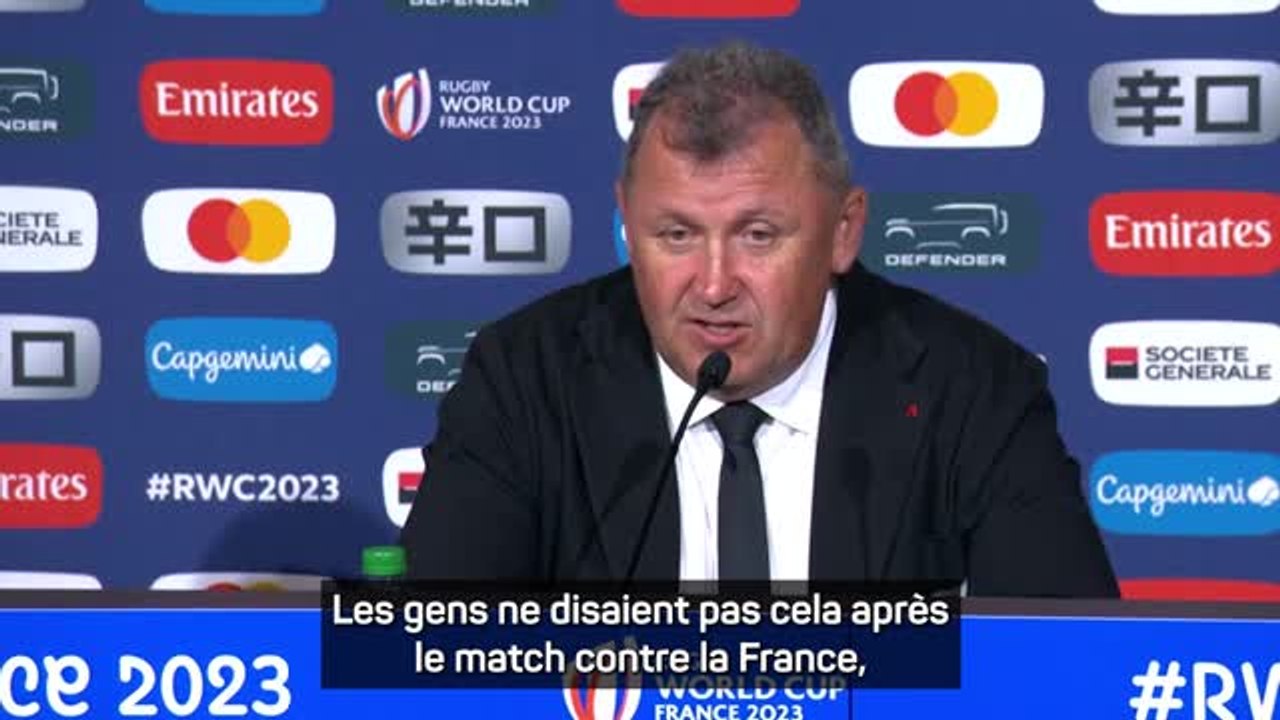 Nouvelle-Zélande - Foster : Nous avons encore des progrès à faire"
