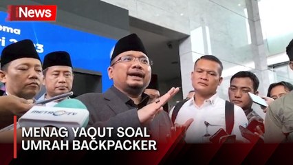 Ramai soal Umrah Backpacker, Ini Kata Menag Yaqut
