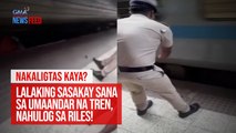 Lalaking sasakay sana sa umaandar na tren, nahulog sa riles! | GMA Integrated Newsfeed