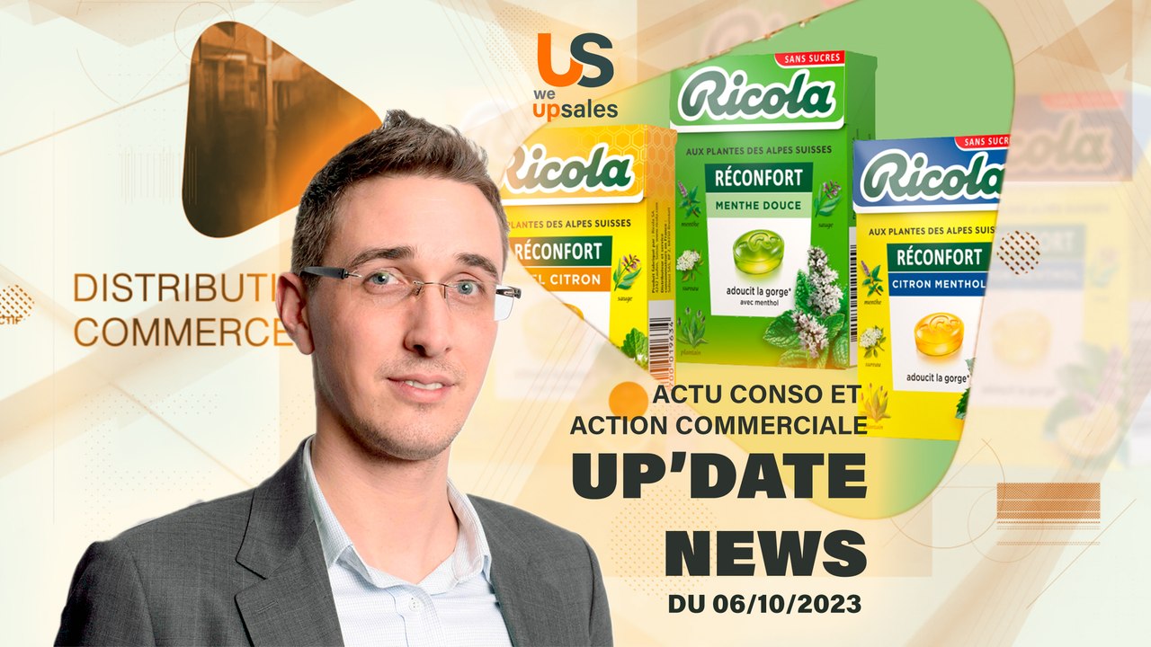 Ricola présente ses bonbons aux pharmacies - actu conso du 06/10/2023