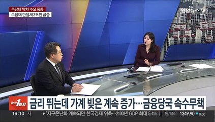 [1번지이슈] 고금리에도 가계대출 고공행진…'영끌족' 막차 수요 폭증