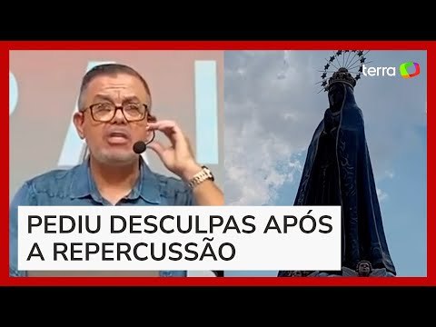 Pastor ataca imagem de Nossa Senhora Aparecida em culto no interior de São Paulo