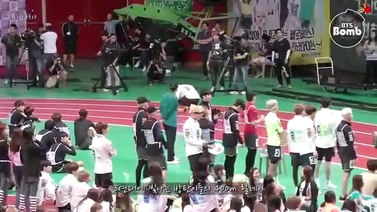 防弾少年団 BTS リレー アイドル運動会