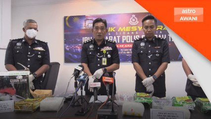 Suami isteri ditahan bersama syabu RM240,000