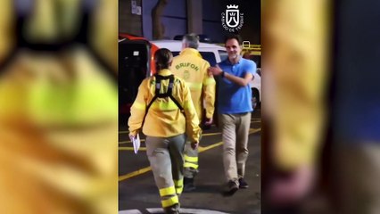 El incendio de Tenerife sigue sin estar controlado