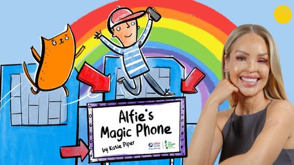 Katie Piper OBE has written the world's first 'infinite' digital book for children - where readers can 'zoom in' to an endless visual world