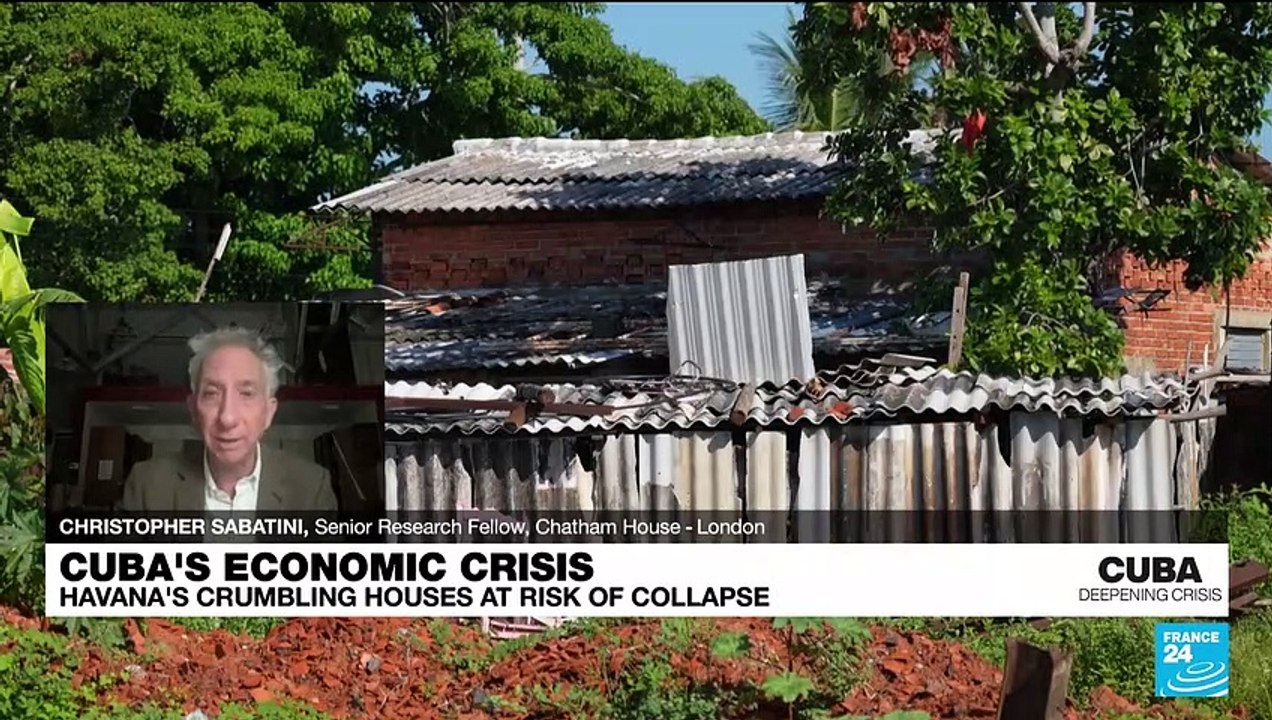 'General collapse of Cuban economy' Level of deterioration of housing