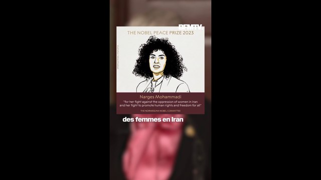 Le prix Nobel de la Paix 2023 attribué à Narges Mohammadi, Iranienne actuellement en prison
