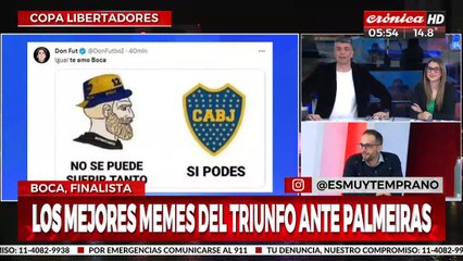 Boca finalista: los mejores memes del triunfo Xeneize