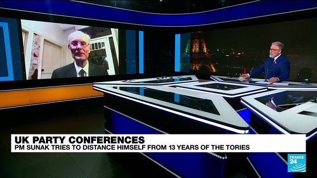 UK PM Sunak labours over 'steadying' Tory ship following 'chaotic' regimes of Johnson and Truss